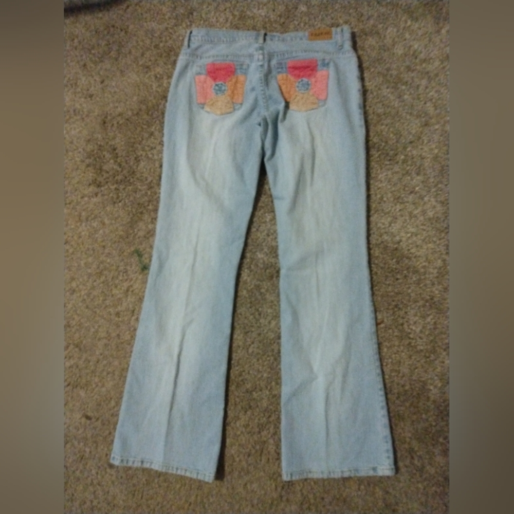 Tyte Women's Decorative Pockets Jeans Size 7 Bootcut